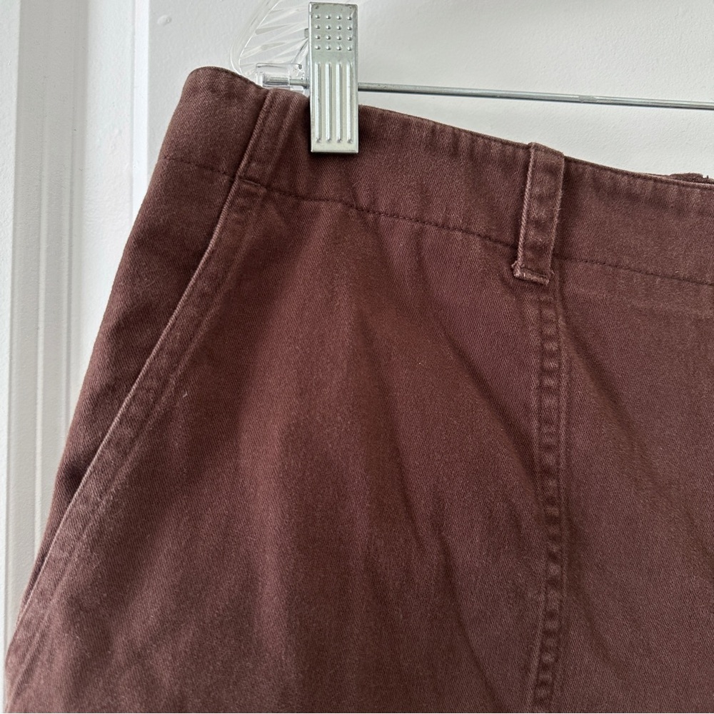 Vintage 90s Jones NY Brown Denim Mom Shorts Women’s Plus Size 16 Jorts Spring - Picture 3 of 14